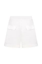 Aldea Cotton Shorts - White