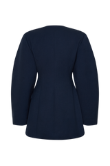 Beatrice Blazer Mini Dress - Navy