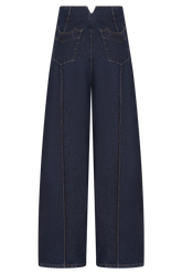 Beatrix High Rise Denim Jeans - Indigo Blue