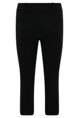 Blanca Stretch Crepe Capri Pants - Black