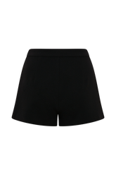 Blanca Stretch Crepe Shorts - Black