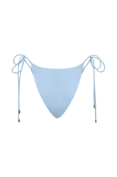 Blossom Side Tie Bikini Bottom - Pale Blue