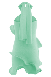 Caprice Halter Knit Mini Dress - Lagoon