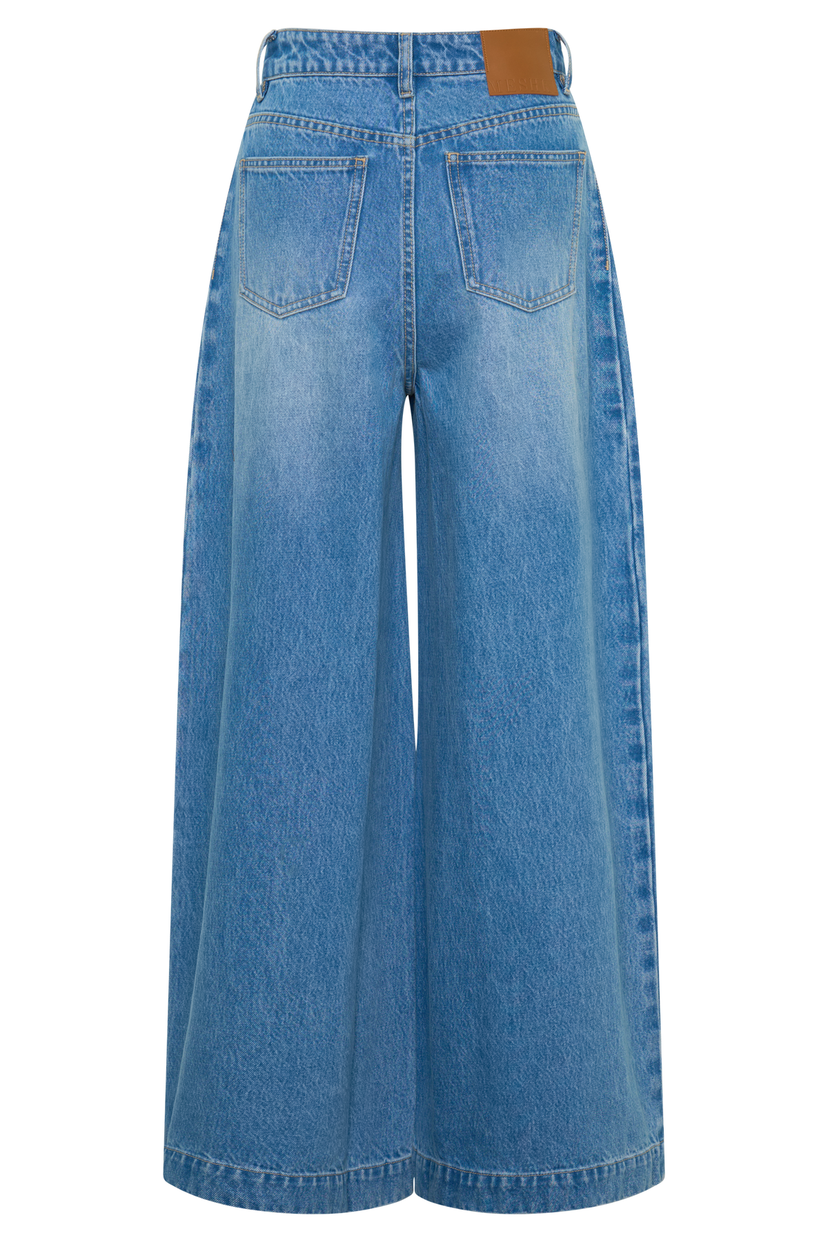 Bobby Oversized Jean With Front Pleat - Summer Blue