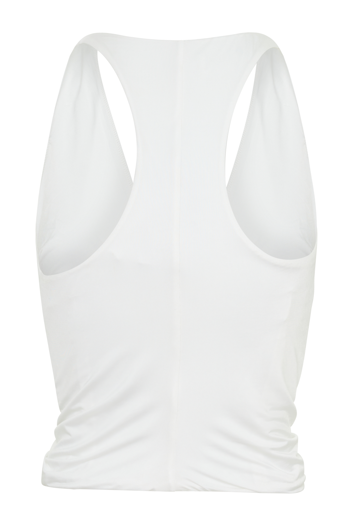 Alessandra Slinky Ruffle Top - Ivory