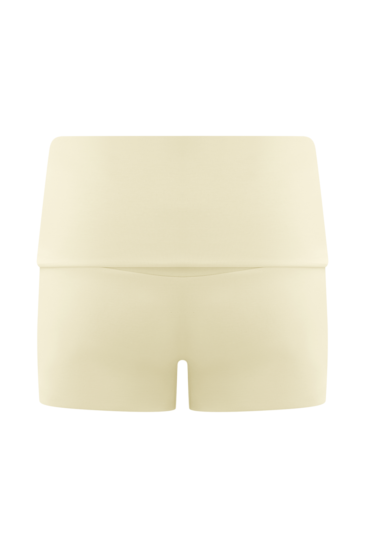Birdie Fold Over Shorts - Ivory