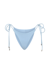 Blossom Side Tie Bikini Bottom - Pale Blue